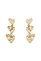 Σκουλαρίκια Skagen ANJA HEARTS SKJ5011710 χρυσαφί AA00