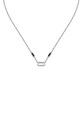 Karl Lagerfeld colier zirconiu cubic argintiu KLAYC11