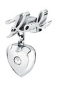 Karl Lagerfeld cercel zirconiu cubic argintiu KLAYD22