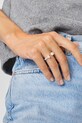 Strieborný prsteň Tous 12 strieborná 1000200712