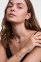 Daniel Wellington brățară placată cu aur DW00401433 aur
