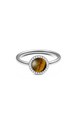 Daniel Wellington inel placat cu argint piatră naturală argintiu DW00401209