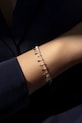 Lilou bransoletka posrebrzana 248/160/BRA/NO2/CZA/SR srebrny AA00