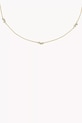 Колие Fossil злато JA7287710
