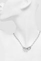 Doplnky Náhrdelník Furla FJ1223NTU strieborná