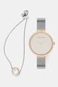 Calvin Klein zegarek i bransoletka złoty 35700005