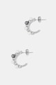 Karl Lagerfeld kolczyki Gift Box srebrny KLAYR24