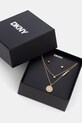 Dkny naszyjnik i kolczyki 04S00103 złoty
