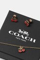 Coach naszyjnik i kolczyki złoty 37551690GLD600