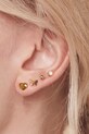 EDBLAD orecchini placcati oro One Summer pacco da 5 oro 121156