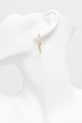 Akcesoria Guess kolczyki damskie ze stali nierdzewnej KALYBE JUBE05.397JW złoty