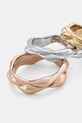 Furla pierścionek damski metalowy 3-pack FJ1509RT2 złoty AA00