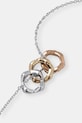 Furla naszyjnik z zawieszką damski metalowy FJ1514NTU srebrny AA00