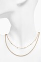 Akcesoria Calvin Klein naszyjnik damski ze stali szlachetnej 2-pack 35000950 złoty