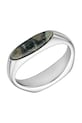 Diesel prsteň dámsky z chirurgickej ocele s jaspisom strieborná DX1679040