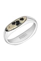 Diesel prsteň dámsky z chirurgickej ocele s jaspisom DX1679040 strieborná AA00