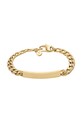 Fossil bransoletka damska ze stali szlachetnej bez kamienia Ellis złoty JF04967710