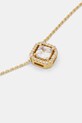 Michael Kors dámsky náhrdelník s príveskom z pozláteného striebra so zirkónom MKC1843710 zlatá AA00