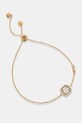 Michael Kors браслет жіночий з позолоченого срібла з цирконієм золотий MKC1844710