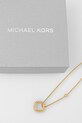 Аксесуари Michael Kors намисто з підвіскою жіноче позолочене з цирконієм MKJ8609710 золотий