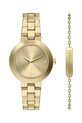 Armani Exchange ura ženska Jackie zlata AX7177SET