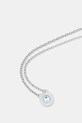 Trussardi naszyjnik damski ze stali nierdzewnej T-LOGO TJAXC109 srebrny AA00