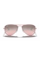 Ray-Ban okulary dziecięce JUNIOR AVIATOR 0RJ9506S.G różowy AA00