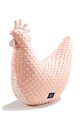La Millou poduszka do karmienia Minky FROGS BLOOM Produkt niemowlęcy różowy 148539.Poduszka.Kura.Ba