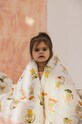 Девочка Утепленное одеяло для младенцев La Millou FROGS 148533.Cieply.Koc.Minky розовый