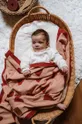 κόκκινο Κουβέρτα μωρού La Millou HEARTBEAT PINK Για κορίτσια