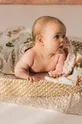 ροζ Κουβέρτα μωρού La Millou Minky FROGS