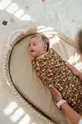 brązowy La Millou otulacz bambusowy niemowlęcy FLOWER STYLES