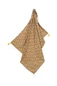 Pokrivač za povijanje beba od bambusa La Millou FLOWER STYLES smeđa