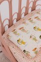 Dievča Detská posteľná bielizeň La Millou FROGS 148866.Komplet.Poscieli ružová