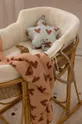 La Millou otulacz bambusowy niemowlęcy HEARTBEAT PINK różowy