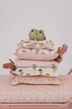 La Millou pościel niemowlęca FROGS różowy 148862.Komplet.Poscieli