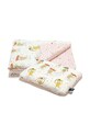 La Millou lenjerie de pat pentru copii FROGS Produs pentru bebe roz 148861.Komplet.Poscieli