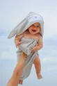szary Effiki ręcznik niemowlęcy Dziecięcy