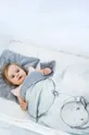 Zateplená deka pre bábätká Effiki modrá