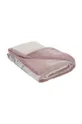 ružová Zateplená deka pre bábätká Effiki