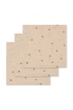 Pelena za bebe Konges Sløjd 3 PACK MUSLIN CLOTH GOTS
