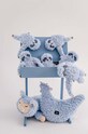 Blazina za dojenje La Millou POWDER BLUE 91424.Dzika.Kura.POWDE modra AA00