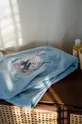 niebieski La Millou ręcznik niemowlęcy SIMBO by Maja Hyży