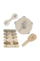 Konges Sløjd zestaw instrumentów muzycznych Gift Box beżowy KS6545