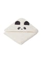 Liewood ręcznik z kapturem Albert Hooded Towel Produkt niemowlęcy biały LW14757