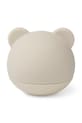 Liewood lampa silikonowa dziecięca Samson Night Light biały LW20987