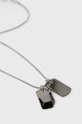Diesel - Ogrlica DX1143040 srebrna AA00
