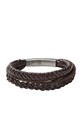 Fossil - Kožený náramok hnedá JF85296040