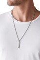 Doplňky Diesel - Náhrdelník DX1228040 stříbrná