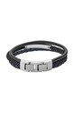 Fossil - Bratara de piele JF03186040 negru AA00